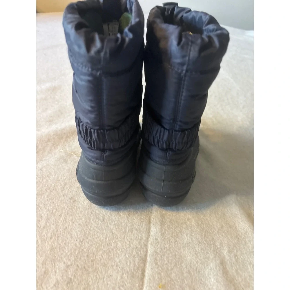 Sorel‎ Snow Boots Toddler 9 Navy Blue Excellent Waterproof Insulated NC1885-464